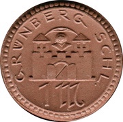 1 Mark - Grünberg obverse image