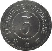 5 Pfennig - Gostyn, Germany, 1917 reverse image