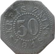 50 Pfennig - Znin obverse image