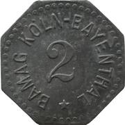 2 Pfennig - Köln-Bayenthal Bamag obverse image