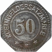 50 Pfennig - Langerfeld Alb. and E. Henkels, Germany,  reverse image