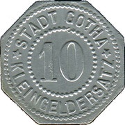 10 Pfennig - Gotha obverse image