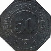 50 Pfennig - Hainitz Grützner and Faltis obverse image