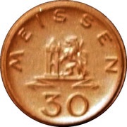 30 Pfennig - Meissen obverse image