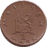 1 Mark - Meissen obverse image