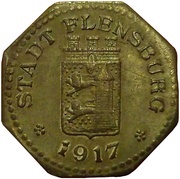 10 Pfennig - Flensburg obverse image