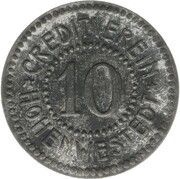 10 Pfennig - Hohenwestedt obverse image