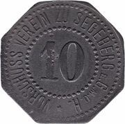 10 Pfennig - Segeberg obverse image