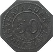 50 Pfennig - Haynau Haynauer Stadtblatt obverse image