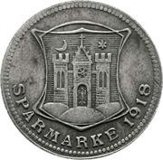 50 Pfennig - Strehlen, Germany, 1918 reverse image