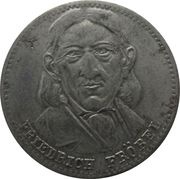 10 Pfennig - Bad Blankenburg, Germany, 1921 reverse image