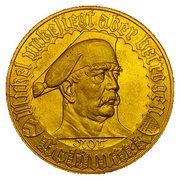 1 Not Goldmark - Bielefeld, Germany, 1923 reverse image
