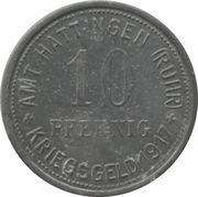 10 Pfennig - Hattingen obverse image