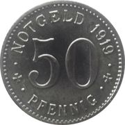 50 Pfennig - Neheim, Germany, 1919 reverse image