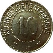 10 Pfennig - Werne a. d. Lippe, Germany,  reverse image