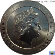 10 Dollars - Elizabeth II 4th Portrait - Snowy Mountains Tunnel in Construction obverse image