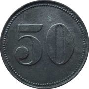 50 Pfennig - Nagold, Germany, 1918 reverse image