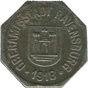 10 Pfennig - Ravensburg obverse image