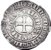 1 Groschen Tournois reverse image