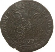 Double Mariengroschen, Germany, 1492 reverse image