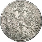 2 Thalers, Germany, 1643 reverse image