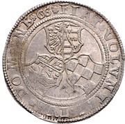 ½ Thaler - Joachim Ernest, Germany, 1570-1580 reverse image