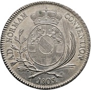 1 Thaler - Charles Frederick reverse image