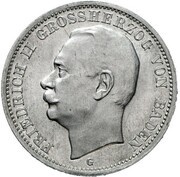 3 Mark - Frederick II obverse image