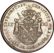 1 Conventionsthaler - Christoph Francis obverse image