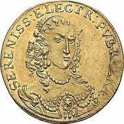 1 Ducat - Ferdinand Maria Birth of Princess Louise, Germany, 1663 reverse image