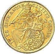 1 Maximilian d'Or - Maximilian II Emanuel, Germany, 1715-1726 reverse image