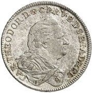1 Thaler - Charles Theodor obverse image