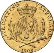 1 Ducat - Maximilian IV Joseph Pattern reverse image
