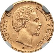 5 Mark - Louis II obverse image