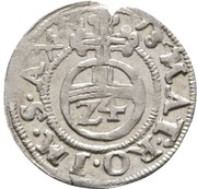 1 Groschen - Adolphus, Germany, 1618-1619 reverse image
