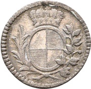 4 Pfennig - Christian Frederick Charles Alexander obverse image