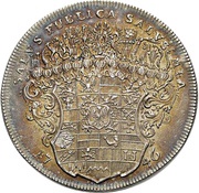 1 Thaler - Charles William Frederick, Germany, 1746 reverse image