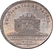 1 Thaler - Christian Frederick Charles Alexander, Germany, 1769 reverse image