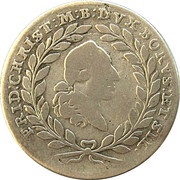 10 Kreuzers - Frederick Christian obverse image