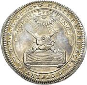 1 Thaler - Christian Ernest Birth, Germany, 1679 reverse image