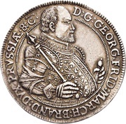 1 Thaler - George Frederick I Death obverse image