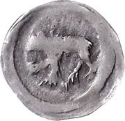 Denier anonymous, Germany, 1323-1373 reverse image