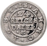 1⁄24 Thaler - Charles XI, Germany, 1676-1684 reverse image