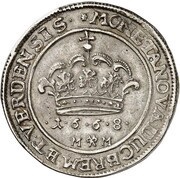 4 Mark - Charles XI, Germany, 1668 reverse image