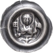 Denier Bracteate - Gerhard II of Lippe obverse image