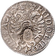2 Schillings Countermarked obverse image