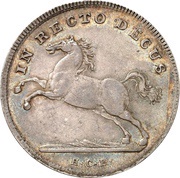 1 Thaler - George I Louis, Germany, 1715 reverse image