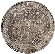 3 Thalers - Christian Bischof of Minden Löser, Germany, 1625 reverse image