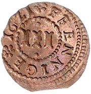 3 Pfennig - Frederick Ulrich Kipper, Germany, 1621 reverse image