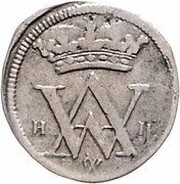 4 Pfennig - August William obverse image